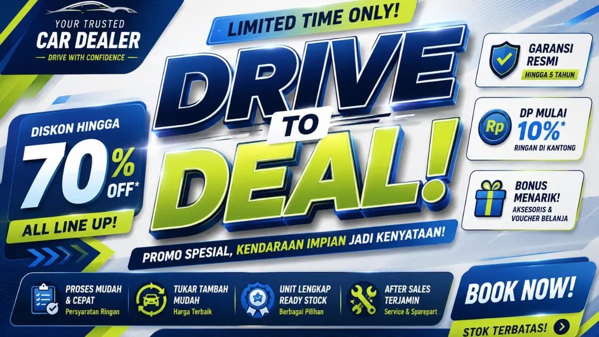 Promo Merdeka DAIHATSU Bunga 0%