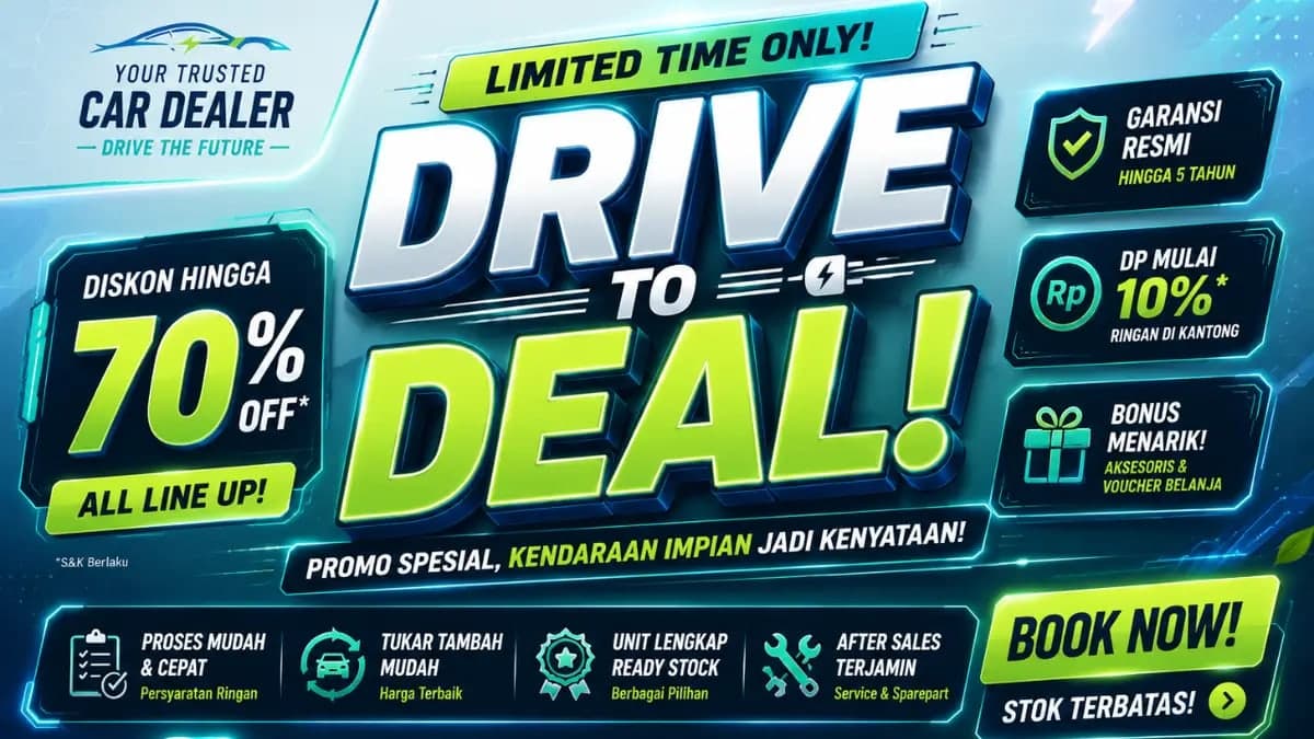 Promo Merdeka MITSUBISHI Bunga 0%